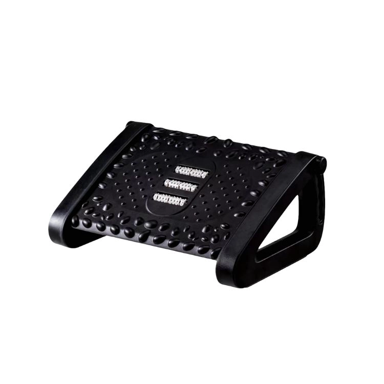REPOSAPIÉS CRUSEC M1 RODILLOS DE MASAJE PEDAL AJUSTABLE ERGONOMICO - 1