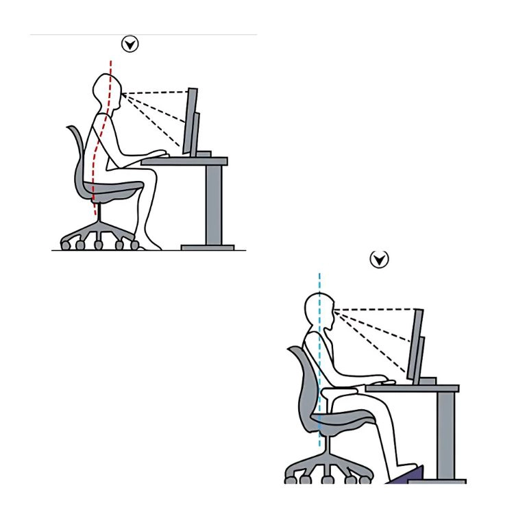 REPOSAPIÉS CRUSEC M1 RODILLOS DE MASAJE PEDAL AJUSTABLE ERGONOMICO - 3