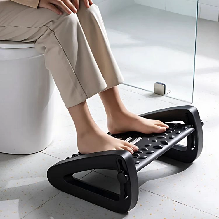 REPOSAPIÉS CRUSEC M1 RODILLOS DE MASAJE PEDAL AJUSTABLE ERGONOMICO - 4