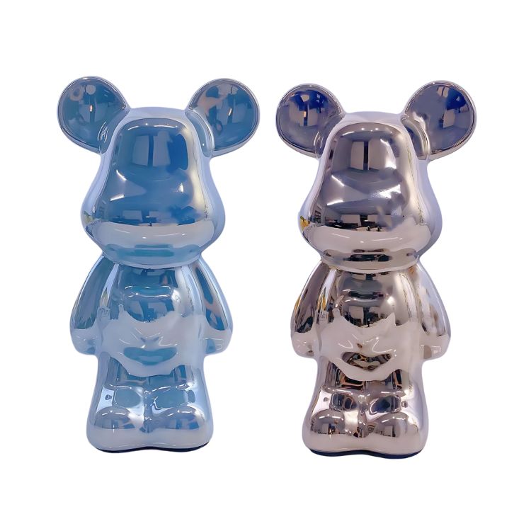 SET 4 ADORNOS DE OSOS DE CERAMICA - 3