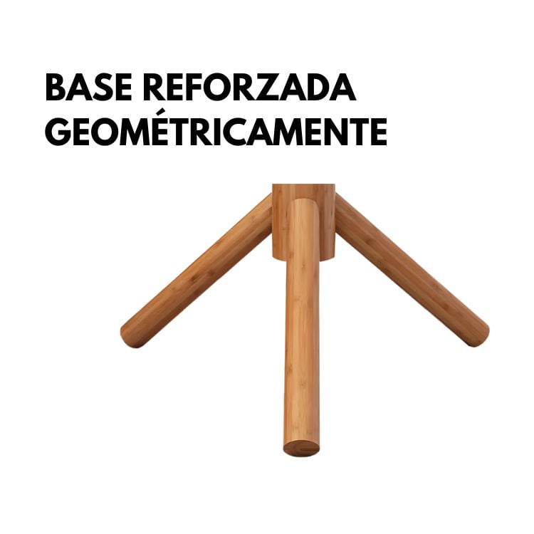 PERCHERO CRUSEC M1 PIE COLGADOR SIMPLE ORGANIZADOR 175X45 MADERA - 4