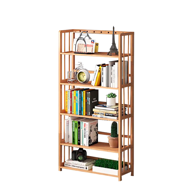 ESTANTE CRUSEC M1 RECTANGULAR 5 NIVELES 138 X 60CM MADERA - 1