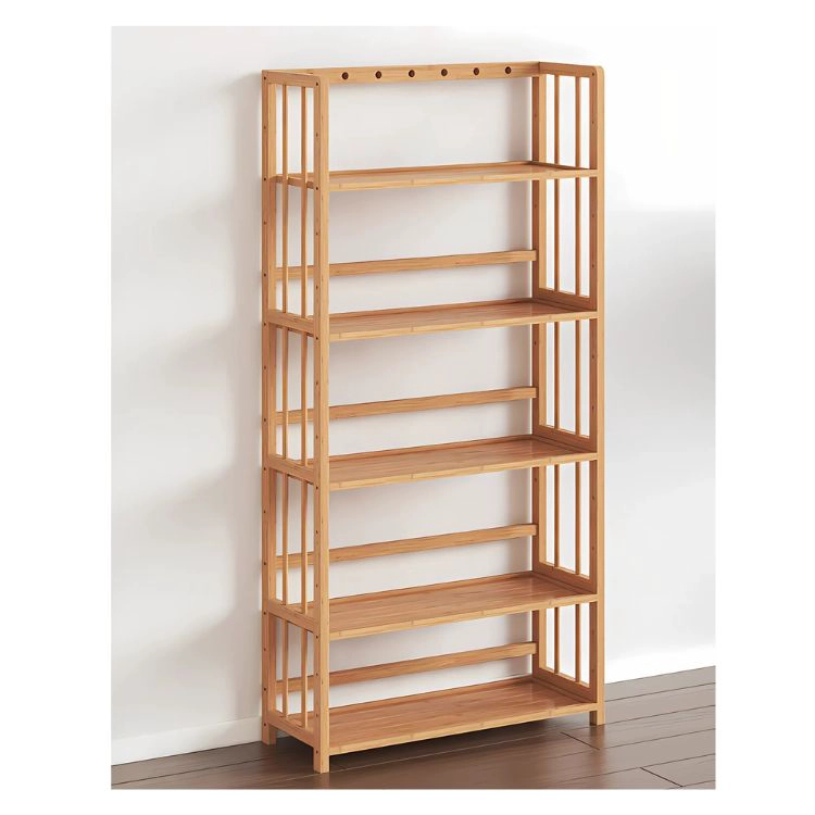 ESTANTE CRUSEC M1 RECTANGULAR 5 NIVELES 138 X 60CM MADERA - 3