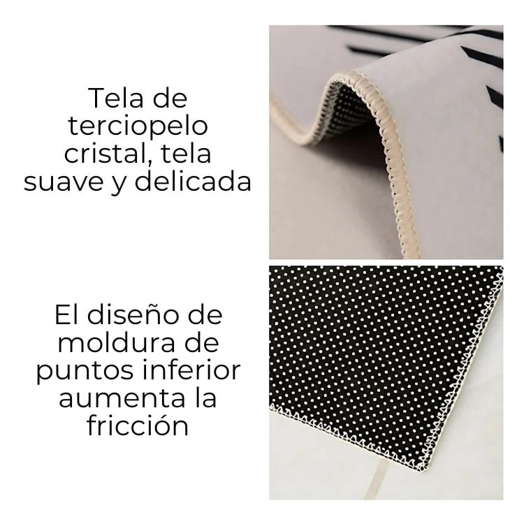 ALFOMBRA CRUSEC M1 CONTEMPORÁNEA MODERNA 3D GAMER DORMITORIO LIVING SALA JUEGOS 120 X 160 CM - 4