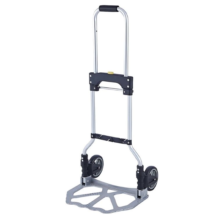 CARRETILLA CRUSEC CARGA YEGUA PLEGABLE EXTENSIBLE SOPORTE 160 KG - 1