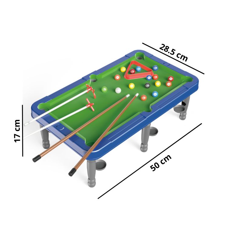 MESA DE POOL PARA NIÑOS MINI BILLAR DE JUGUETE - 2