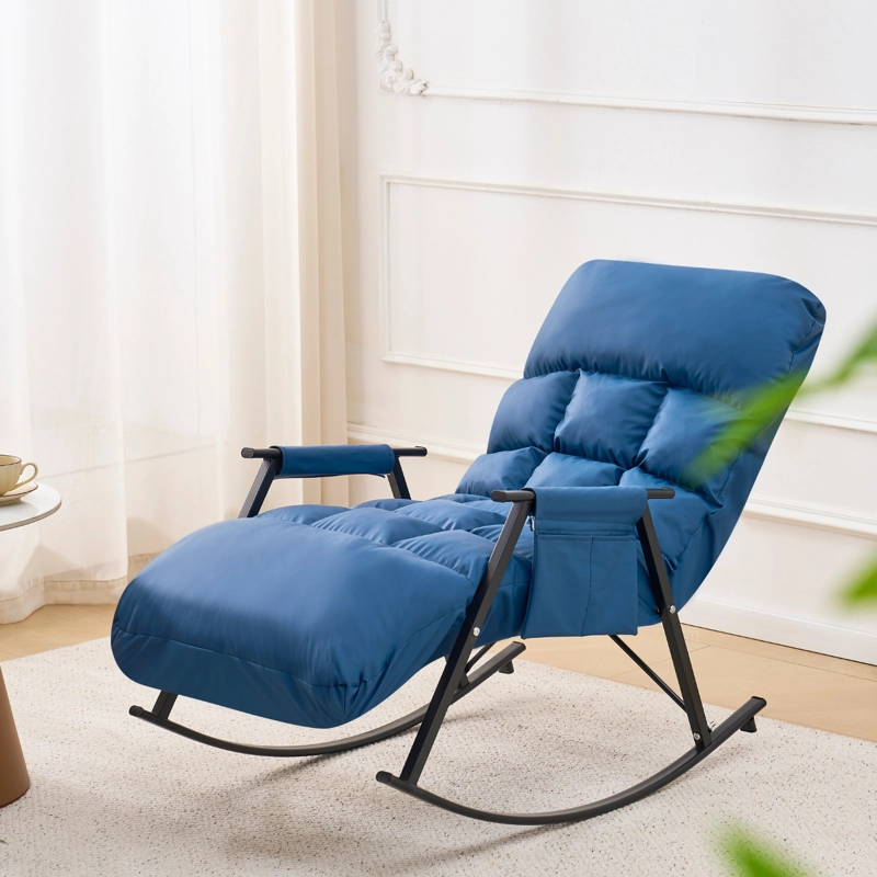 SILLÓN MECEDORA COMODIDAD INTERIOR EXTERIOR RECLINABLE HOGAR - 4