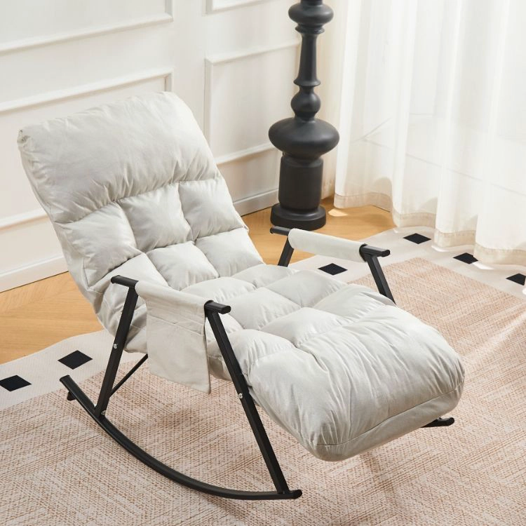 SILLÓN MECEDORA COMODIDAD INTERIOR EXTERIOR RECLINABLE HOGAR - 5
