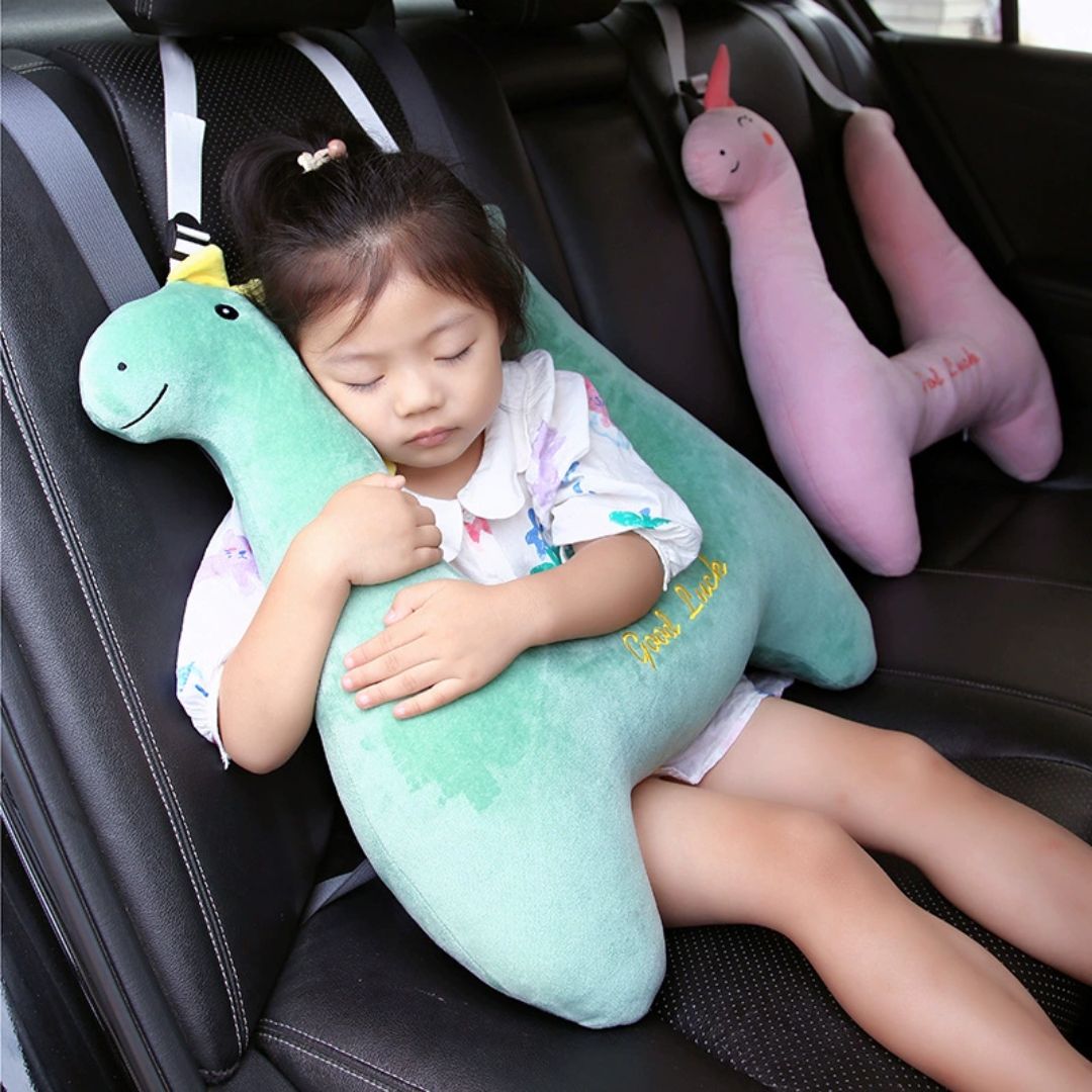 COJÍN PARA CINTURÓN DE AUTO NIÑOS VIAJES COJIN COLGANTE - 4