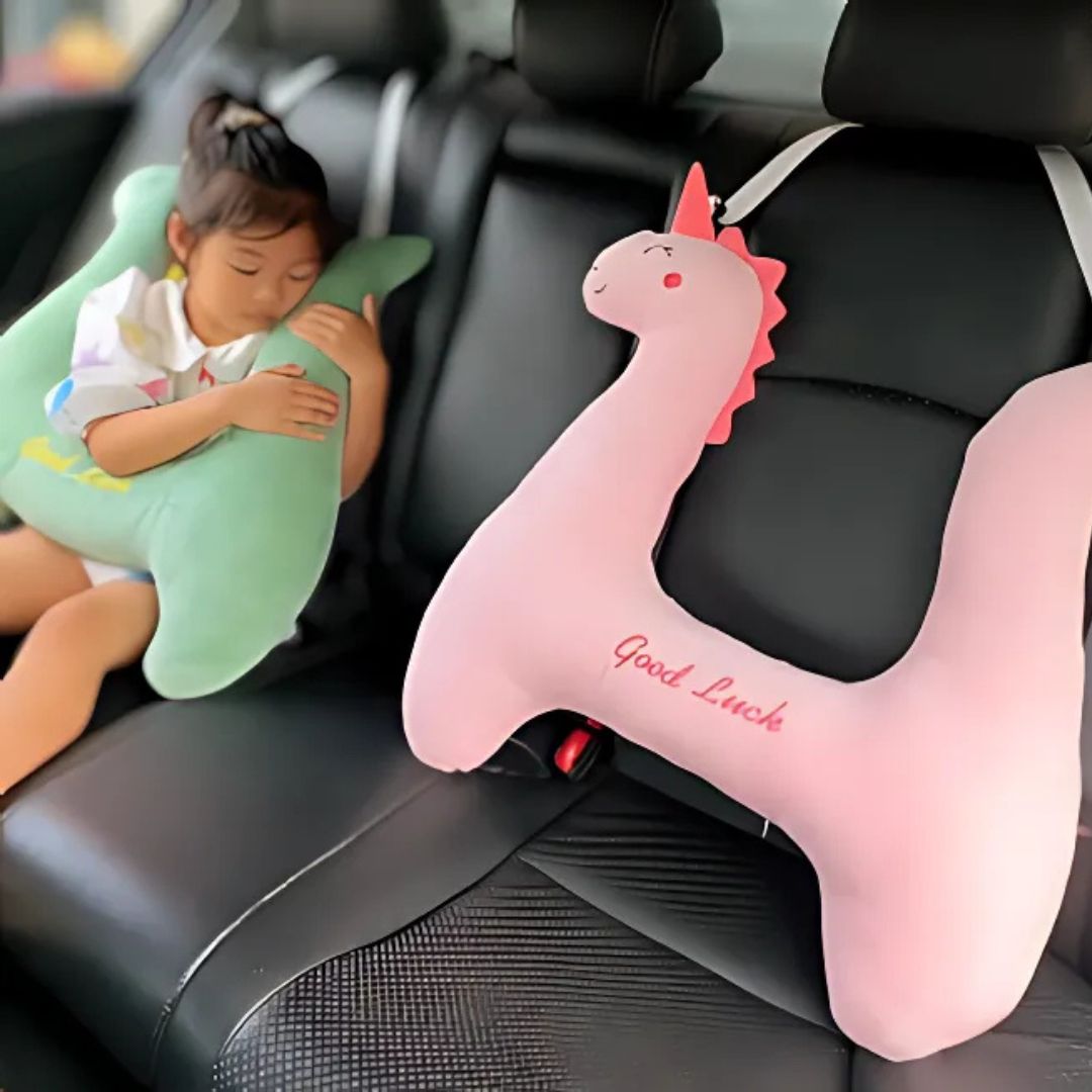 COJÍN PARA CINTURÓN DE AUTO NIÑOS VIAJES COJIN COLGANTE - 6