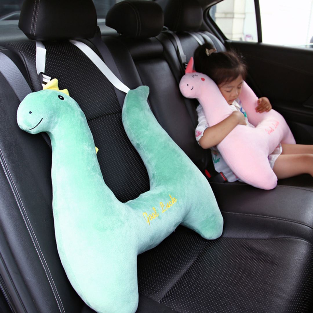 COJÍN PARA CINTURÓN DE AUTO NIÑOS VIAJES COJIN COLGANTE - 7