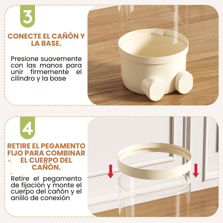 CONTENEDOR DE PELUCHES EXHIBIDOR DE JUGUETES CON LUCES - 7