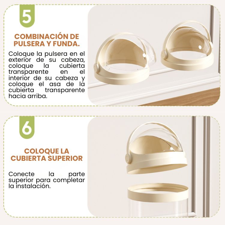 CONTENEDOR DE PELUCHES EXHIBIDOR DE JUGUETES CON LUCES - 8