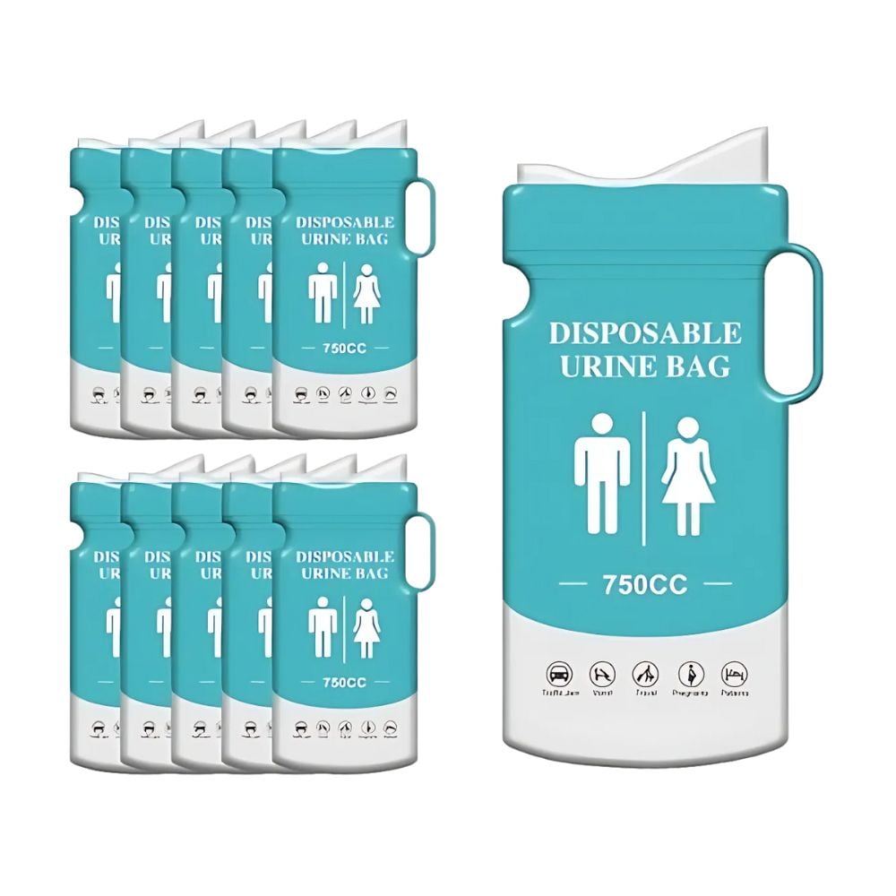 PACK 10 BOLSAS EMERGENCIA TRÁNSITO VÓMITO ORINA 750ML - 1