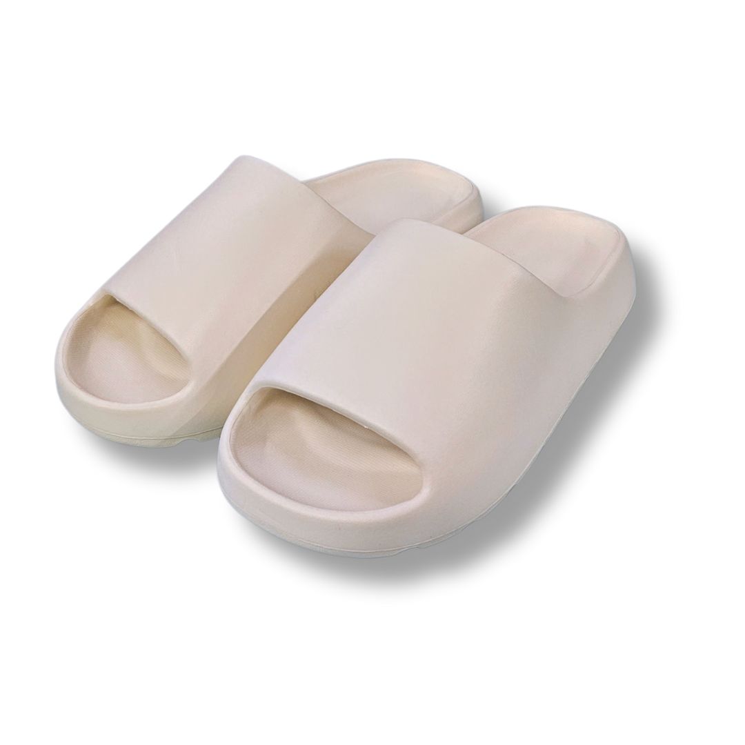 SANDALIA CONFORT HOGAR UNISEX MINIMALISTA RESISTENTE BEIGE - 3