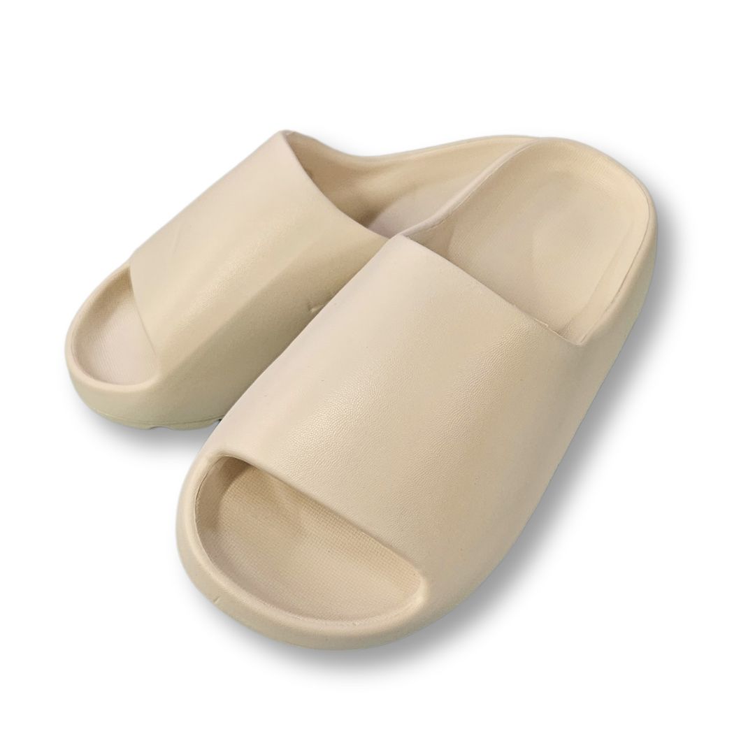 SANDALIA CONFORT HOGAR UNISEX MINIMALISTA RESISTENTE BEIGE - 5