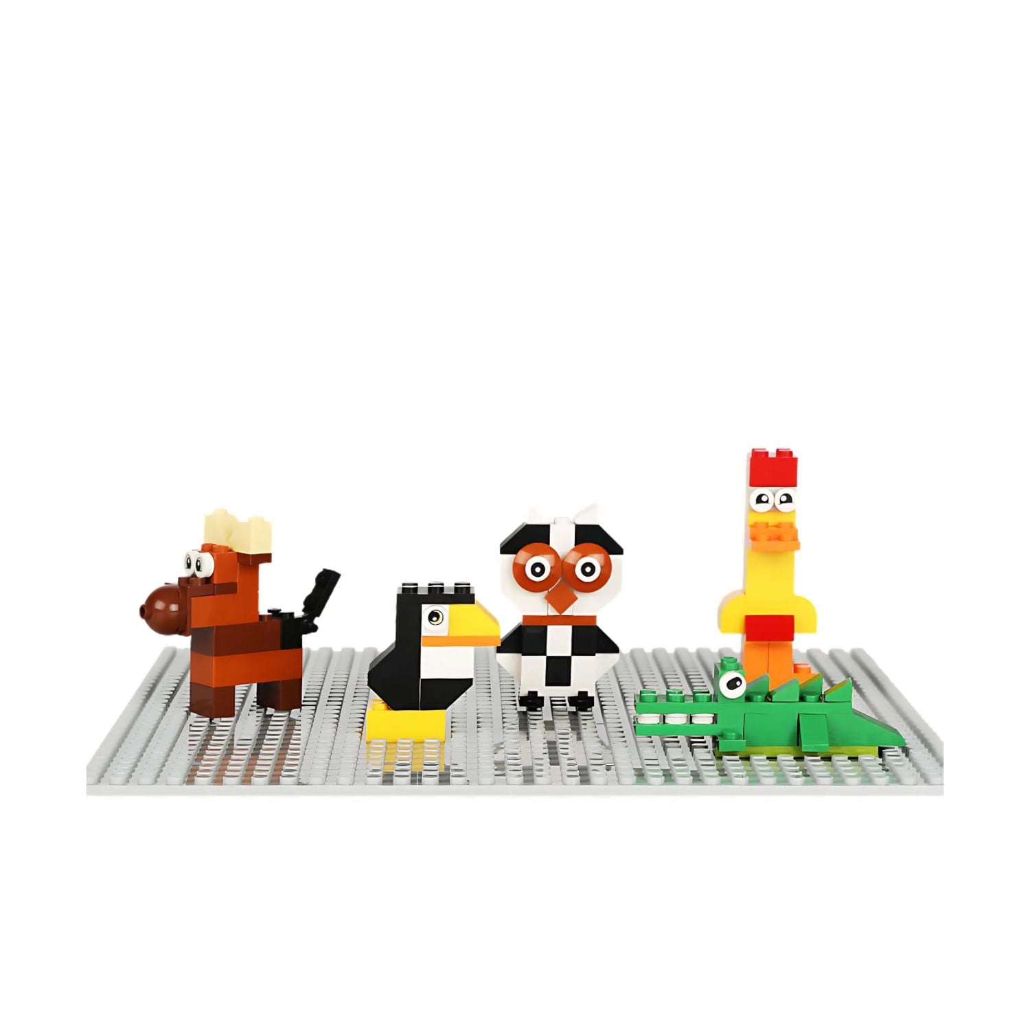 SET JUEGO 600 BLOQUES DE CONSTRUCCIÓN CON BASE DE ENSAMBLE - 4