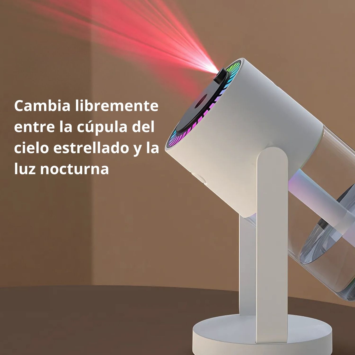 HUMIDIFICADOR USB CON PROYECCIÓN LUZ CIELO ESTRELLAS PORTÁTIL - 4