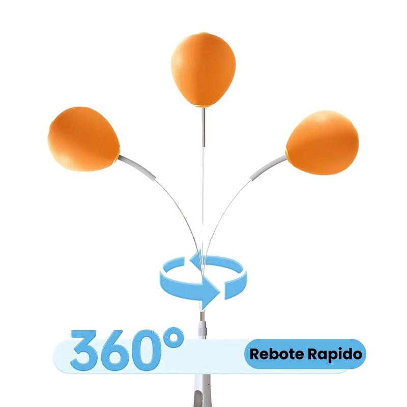 Pelota De Boxeo Con Base Ajustable Entrenamiento Infantil - 3