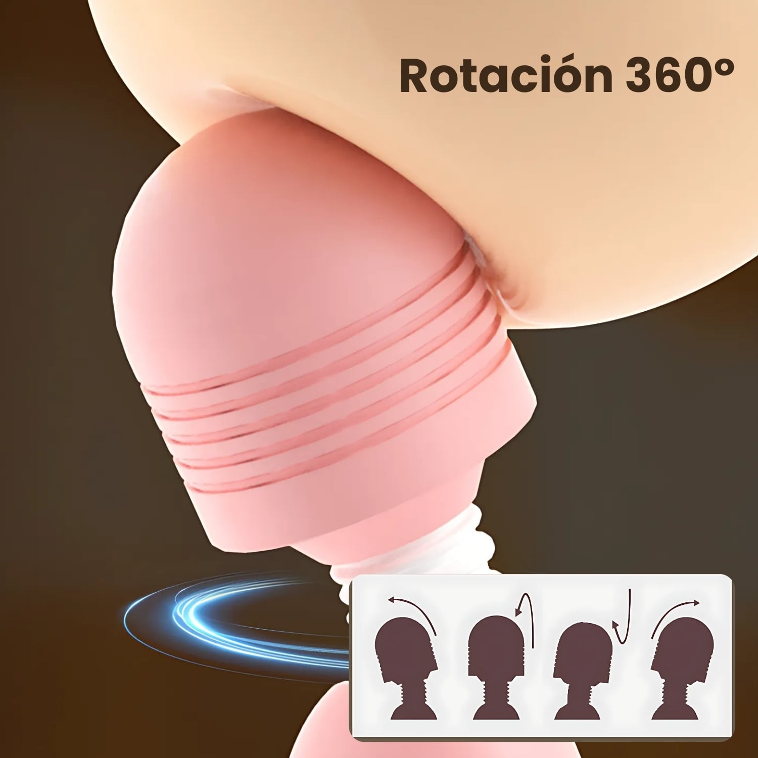 ESTIMULADOR VARITA DE 10 VELOCIDADES VIBRACION - 3