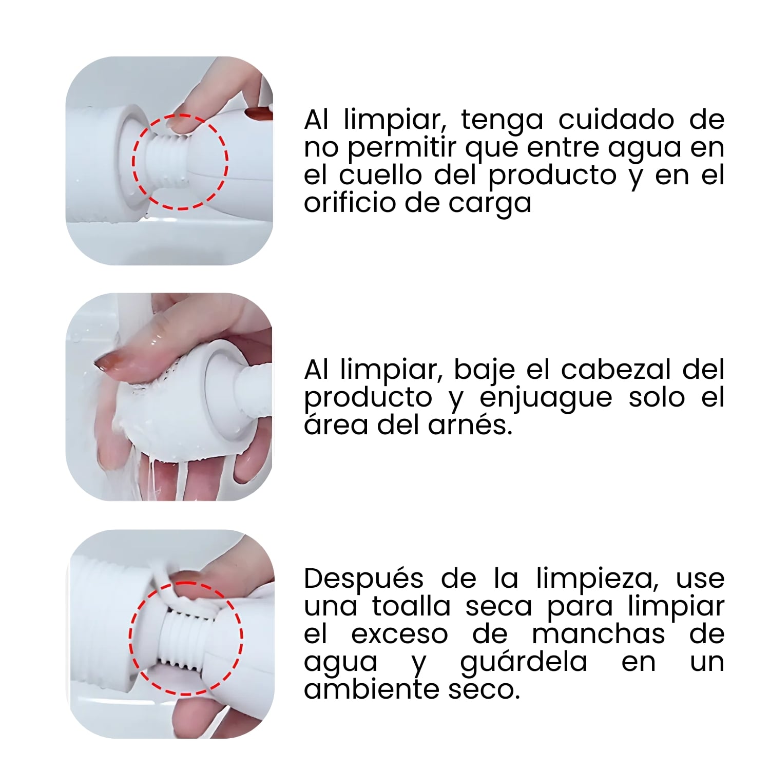ESTIMULADOR VARITA DE 10 VELOCIDADES VIBRACION - 7
