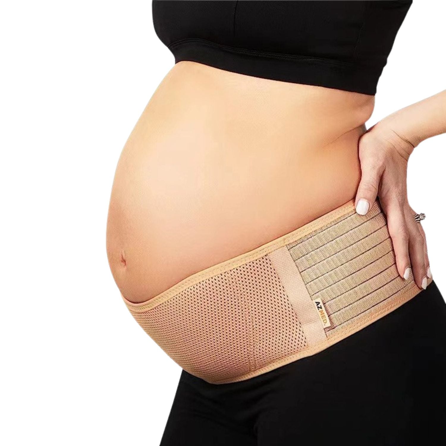 FAJA PREPARTO CINTURON AJUSTABLE SOPORTE MATERNAL EMBARAZO - 1