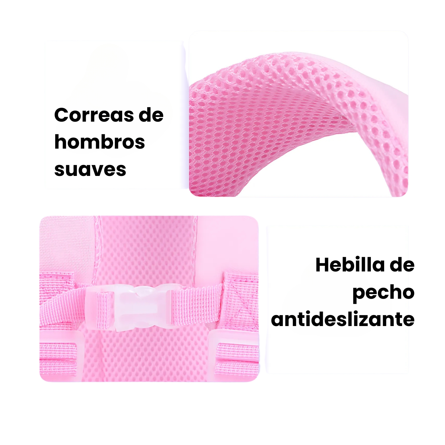 MOCHILA ESCOLAR UNICORNIO FELPA BRILLOS LENTEJUELAS - 3