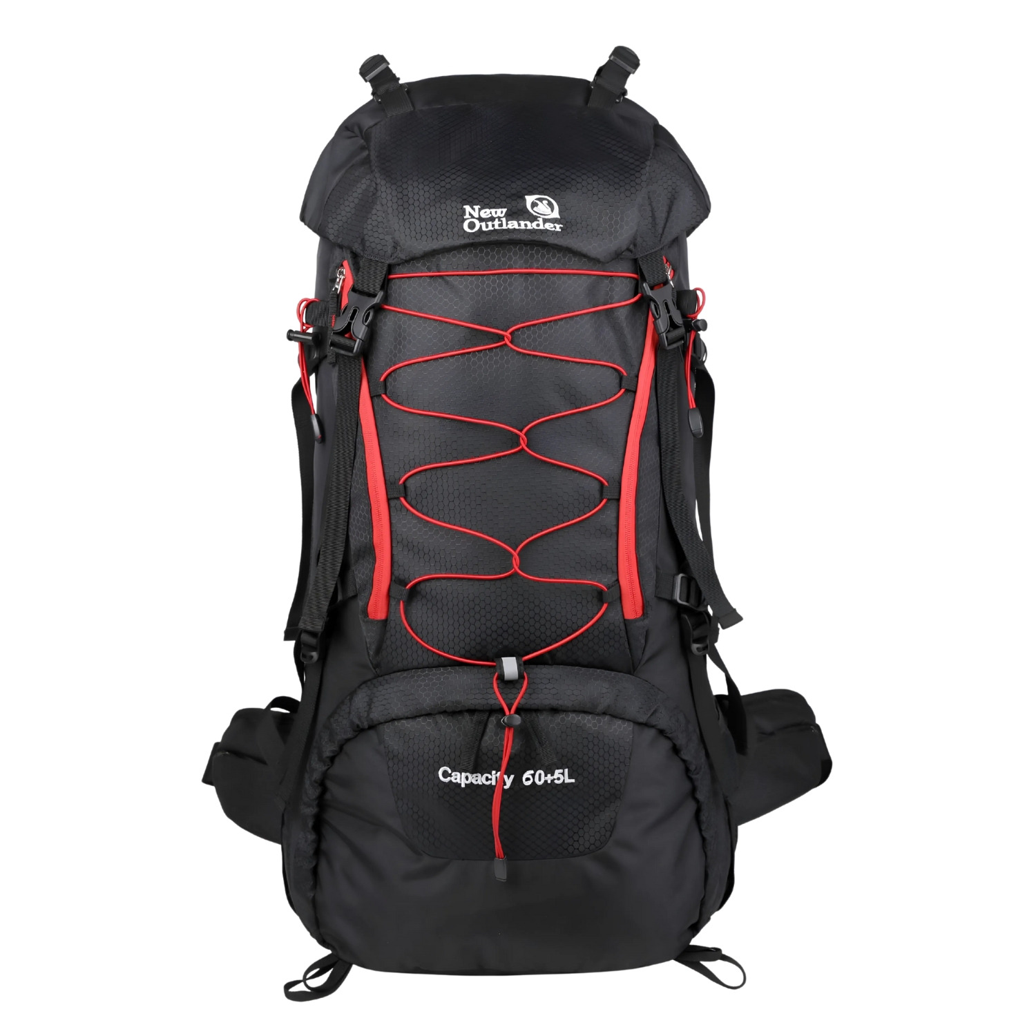 MOCHILA CAMPING 65 LITROS UNISEX OUTDOOR DEPORTIVA - 1