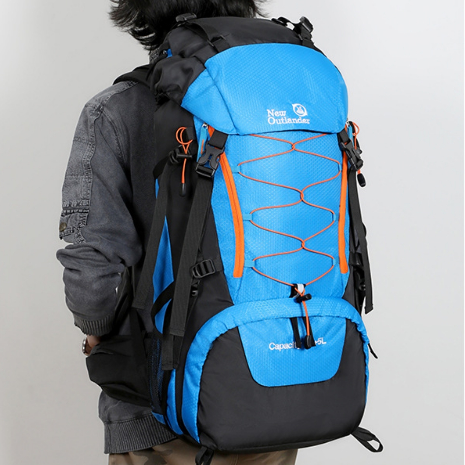 MOCHILA CAMPING 65 LITROS UNISEX OUTDOOR DEPORTIVA - 4