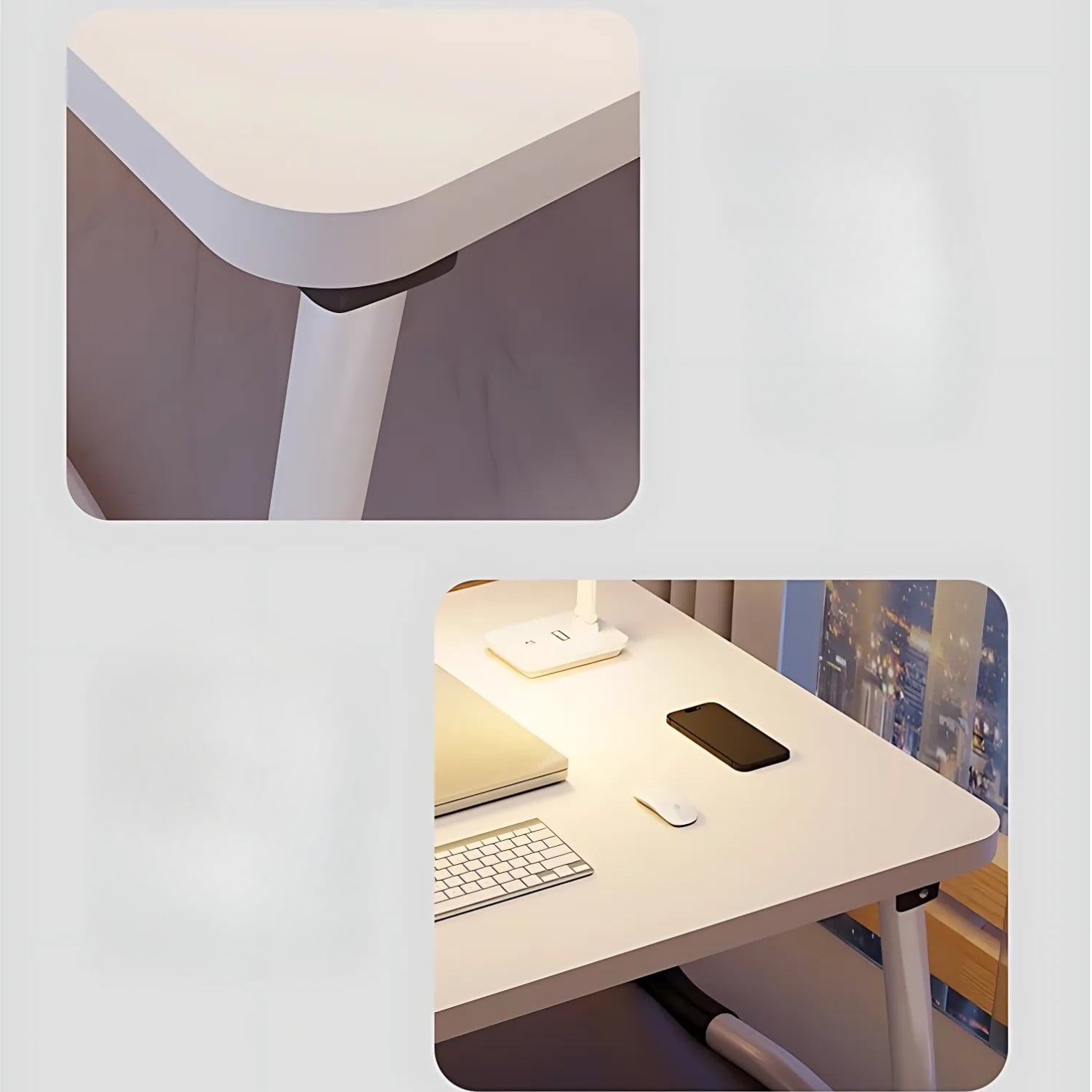 MINI ESCRITORIO MESA DE ESTUDIO PLEGABLE PORTÁTIL - 5
