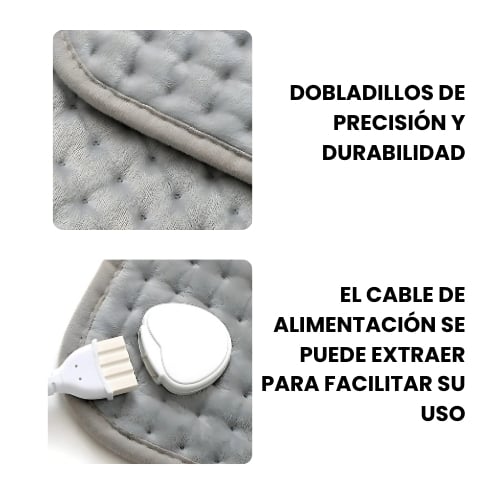ALMOHADILLA MANTA TÉRMICA TERAPIA CALOR 40 X 30 CM - 5