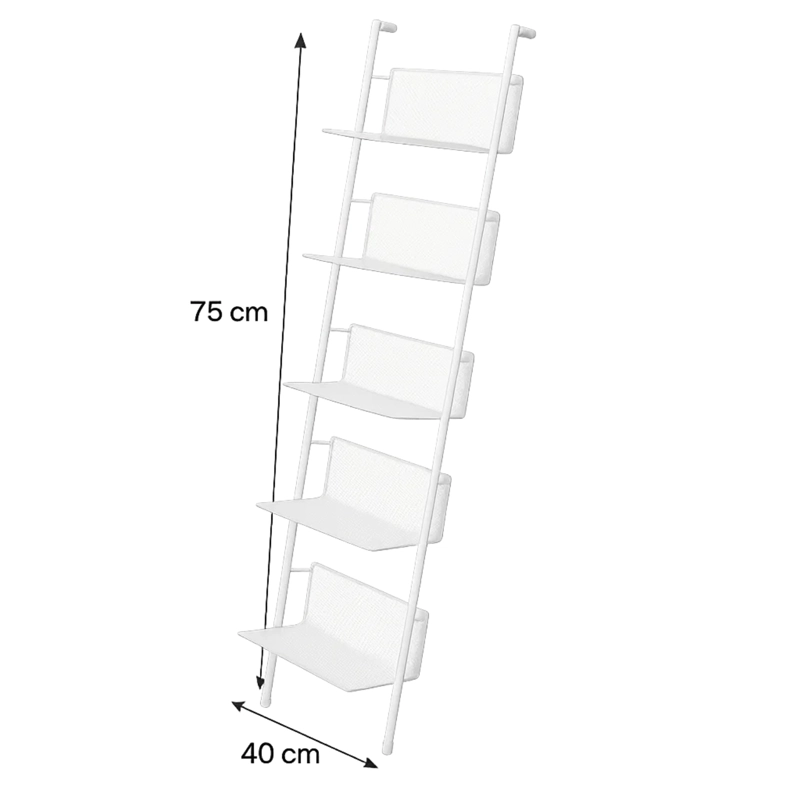ESTANTE MODERNO ORGANIZADOR LIVING DORMITORIO 5 NIVELES - 2