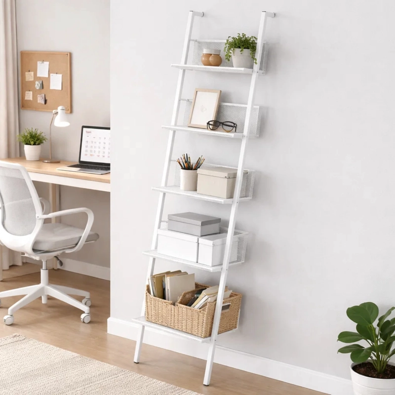ESTANTE MODERNO ORGANIZADOR LIVING DORMITORIO 5 NIVELES - 3