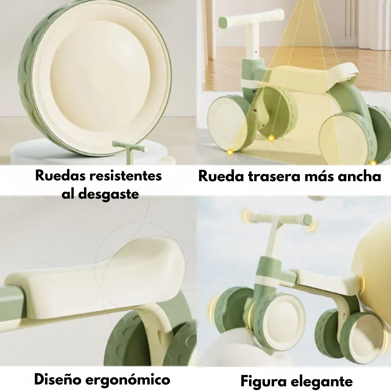 BICICLETA DE EQUILIBRIO PLEGABLE APRENDIZAJE SIN PEDALES - 4