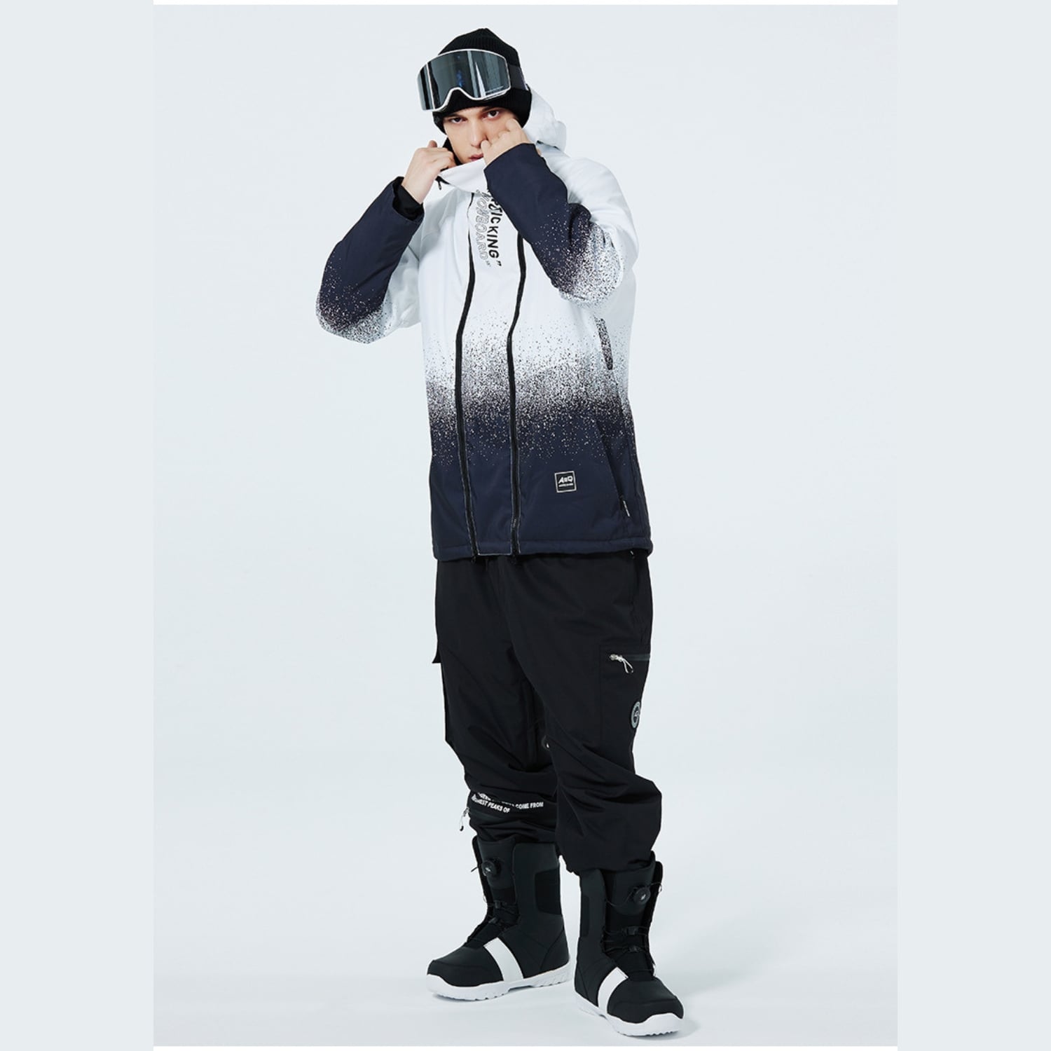 TRAJE DE ESQUÍ UNISEX ROPA DEPORTIVA INVIERNO IMPERMEABLE - 4