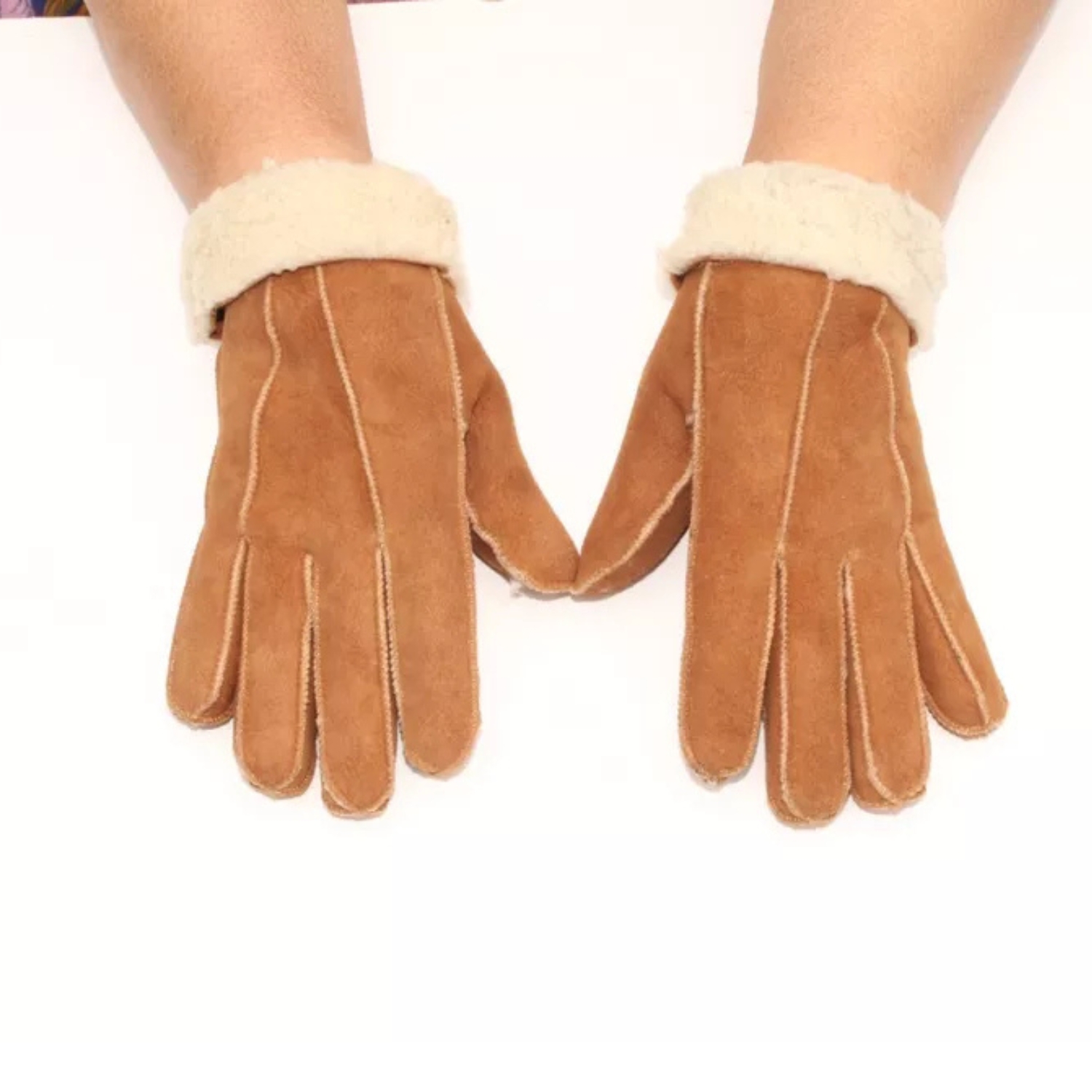 GUANTES DE LANA INVIERNO PARA MUJER CÁLIDOS RESISTENTES - 5