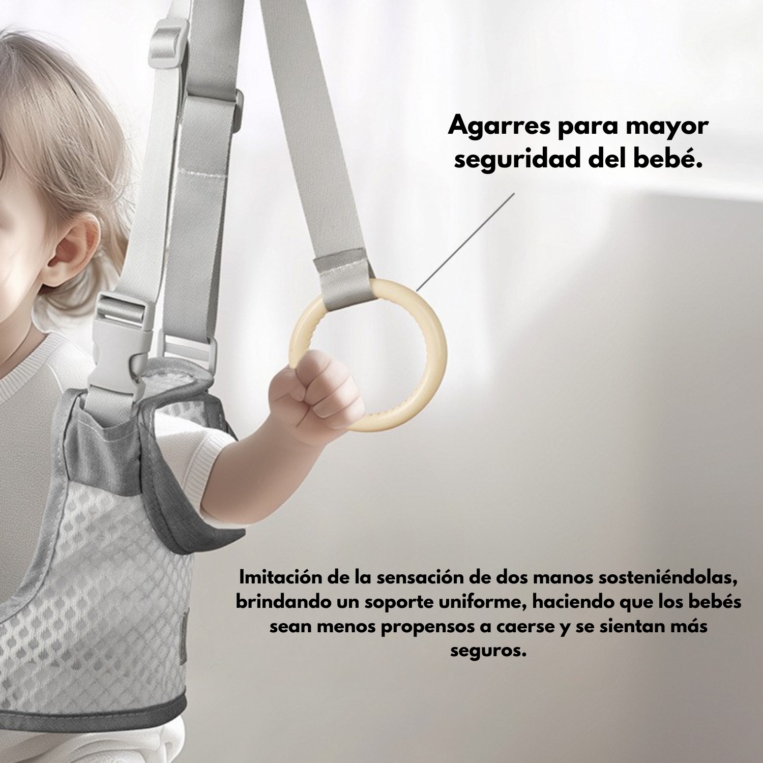 ARNÉS PORTABEBÉS PRIMEROS PASOS CAMINAR CINTURÓN SEGURIDAD - 5