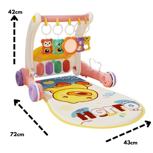 GIMNASIO INFANTIL MUSICAL PARA BEBE CENTRO DE JUEGOS - 2