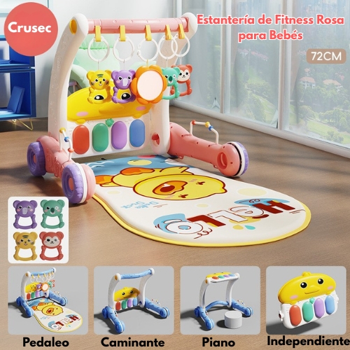 GIMNASIO INFANTIL MUSICAL PARA BEBE CENTRO DE JUEGOS - 4