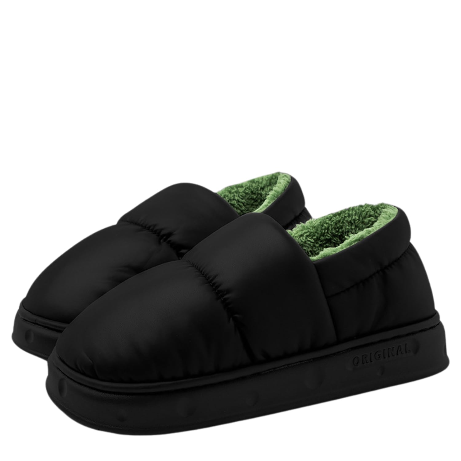 ZAPATOS IMPERMEABLES DE INVIERNO PANTUFLAS CON CHIPORRO - 1