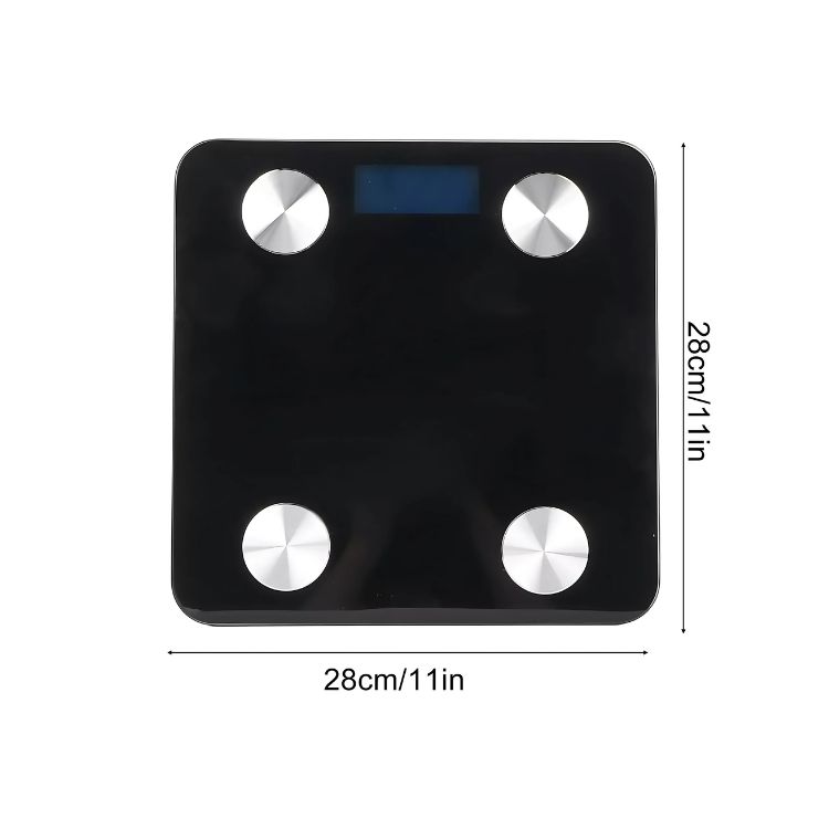 BALANZA PESA BAÑO USB DIGITAL BLUETOOTH RECARGABLE 180KGS - 2