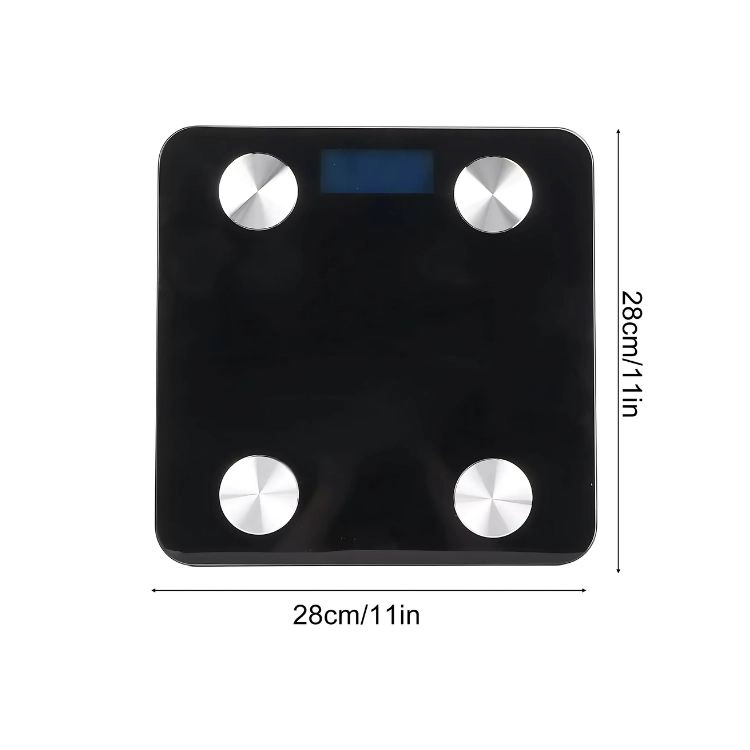 BALANZA PESA BAÑO USB DIGITAL BLUETOOTH RECARGABLE 180KGS - 2