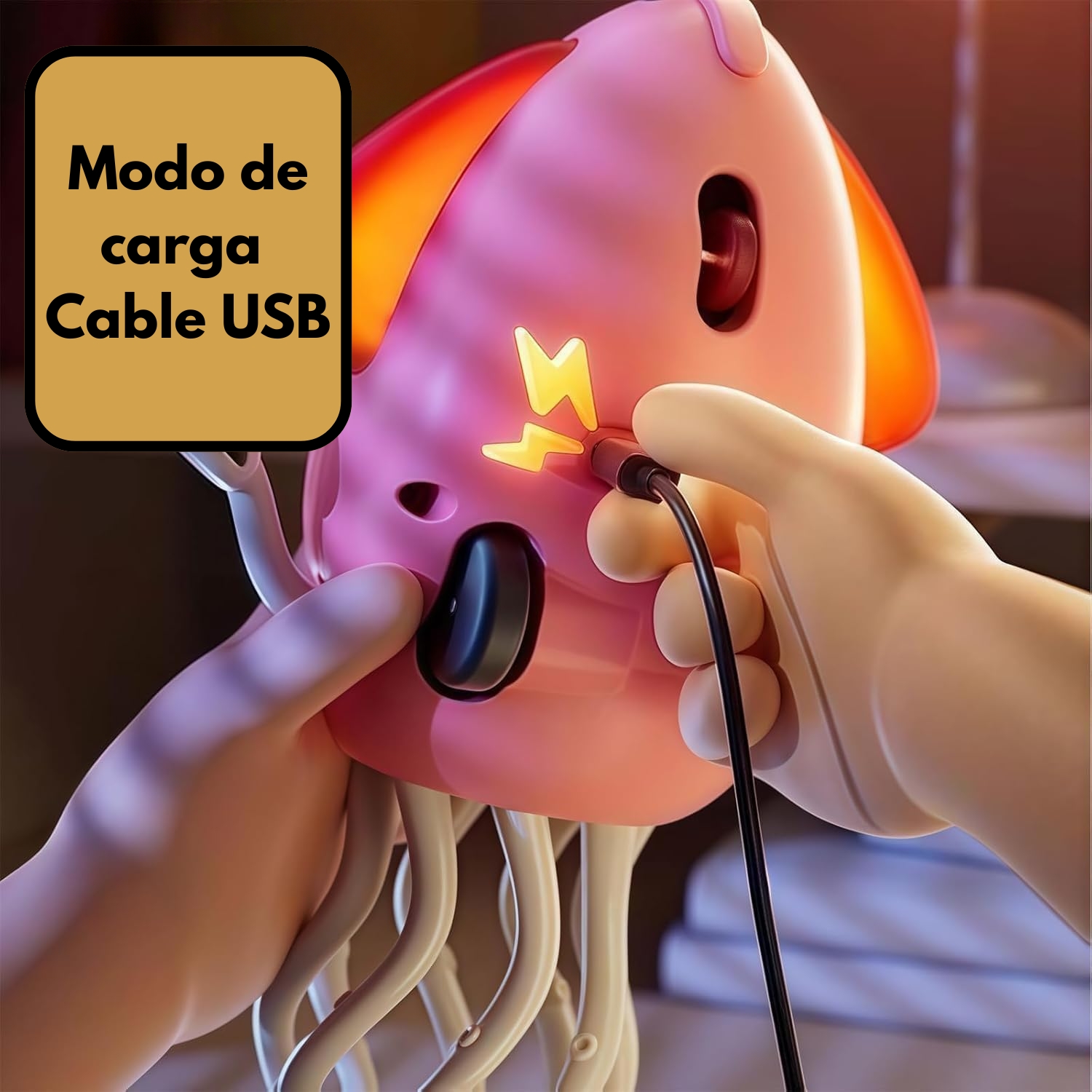 PULPO BAILARÍN JUGUETE MÁGICO ELECTRÓNICO CON LUCES - 2