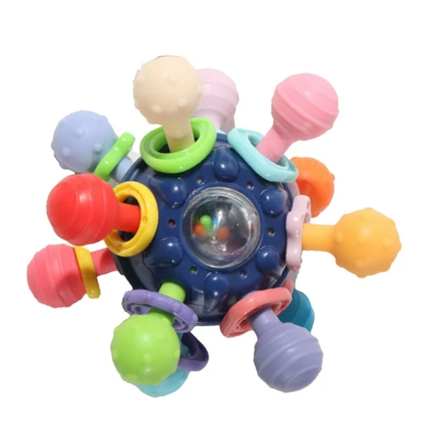 PELOTA DE AGARRE JUGUETE SENSORIAL ESTIMULACIÓN PARA BEBES - 1