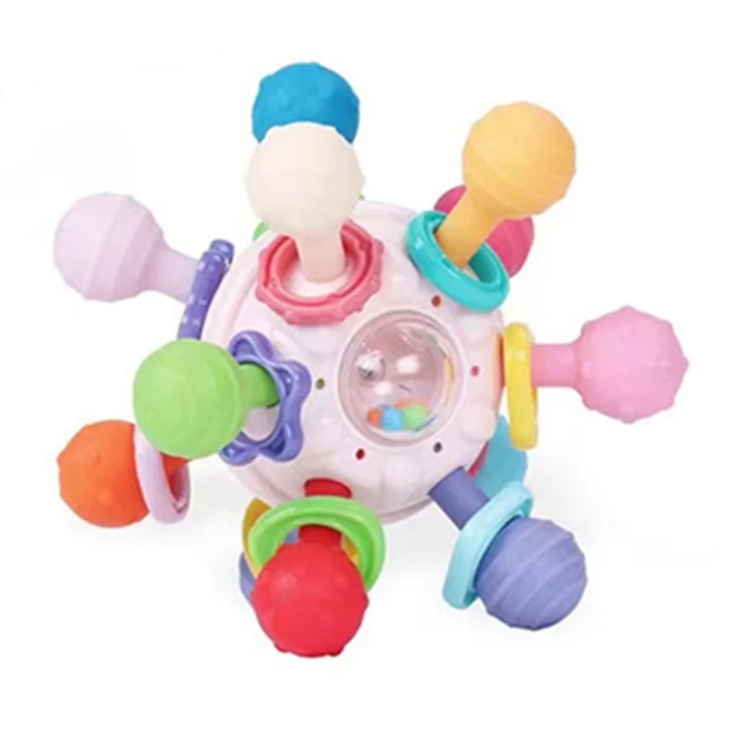 PELOTA DE AGARRE JUGUETE SENSORIAL ESTIMULACIÓN PARA BEBES - 1