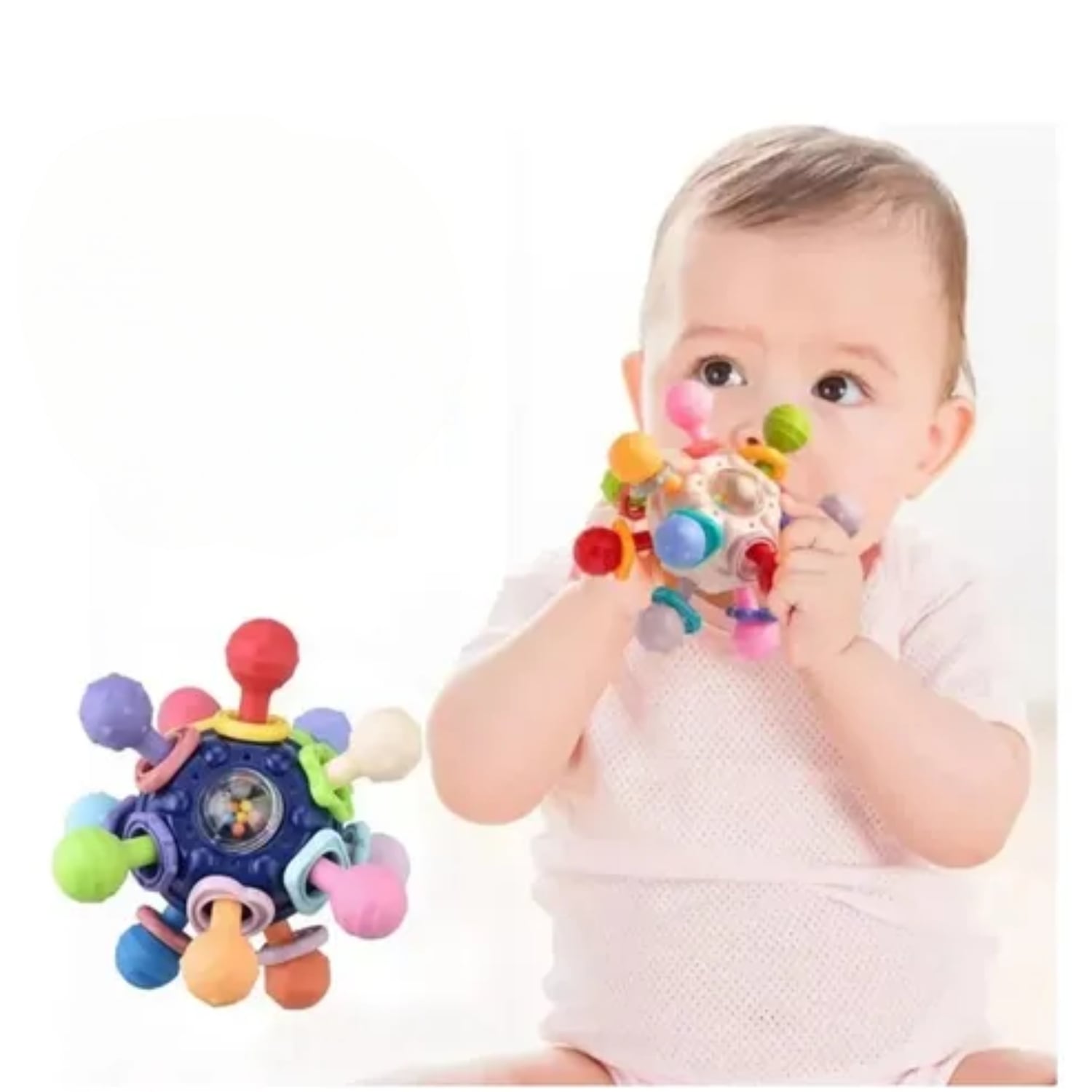 PELOTA DE AGARRE JUGUETE SENSORIAL ESTIMULACIÓN PARA BEBES - 2