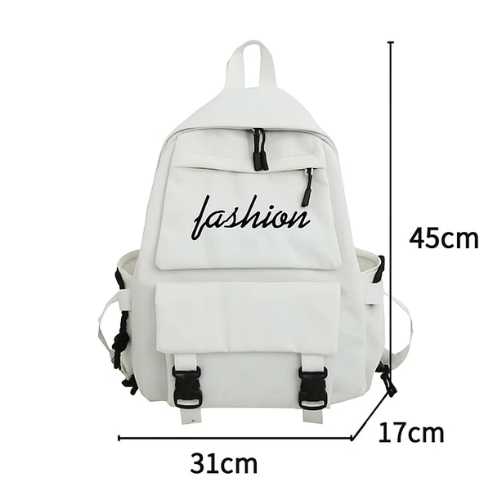 BOLSO MOCHILA COREANA CASUAL JUVENIL DIARIO ESCOLAR - 4