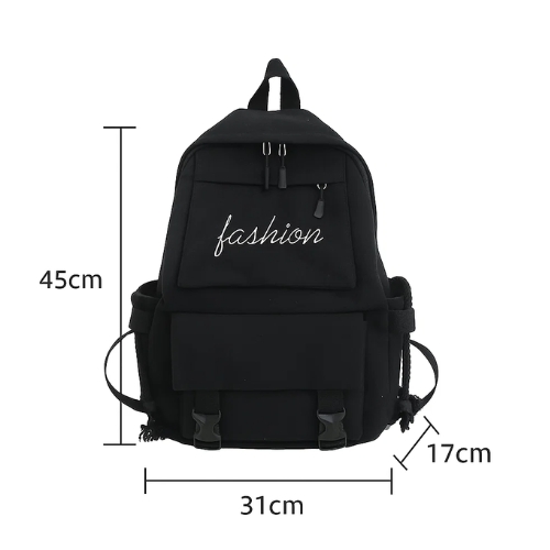 BOLSO MOCHILA COREANA CASUAL JUVENIL DIARIO ESCOLAR - 5