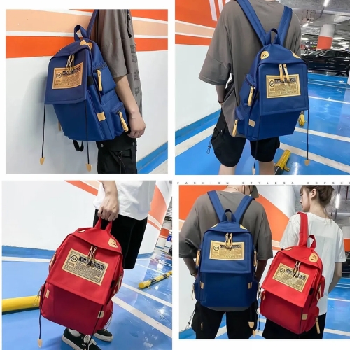 BOLSO MOCHILA MORRAL JUVENIL VIAJES MODA ESCOLAR MODERNA - 3