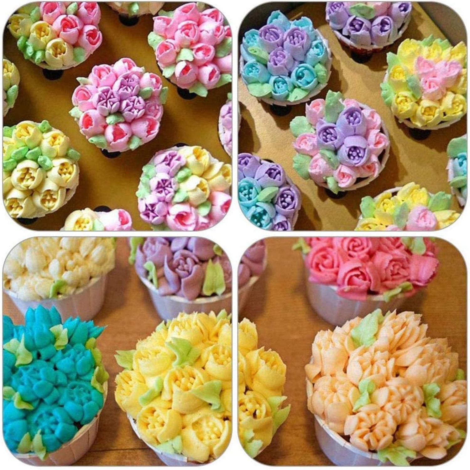 JUEGO 27 PIEZAS BOQUILLAS DECORACIÓN TORTAS REPOSTERÍA - 4